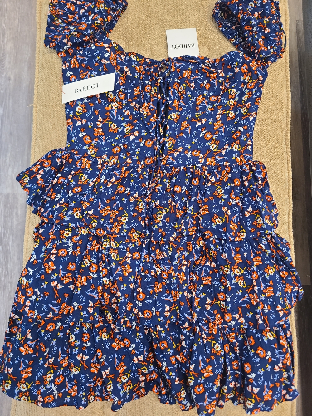 BARDOT Navy Floral Mini Dress - Blue Floral
